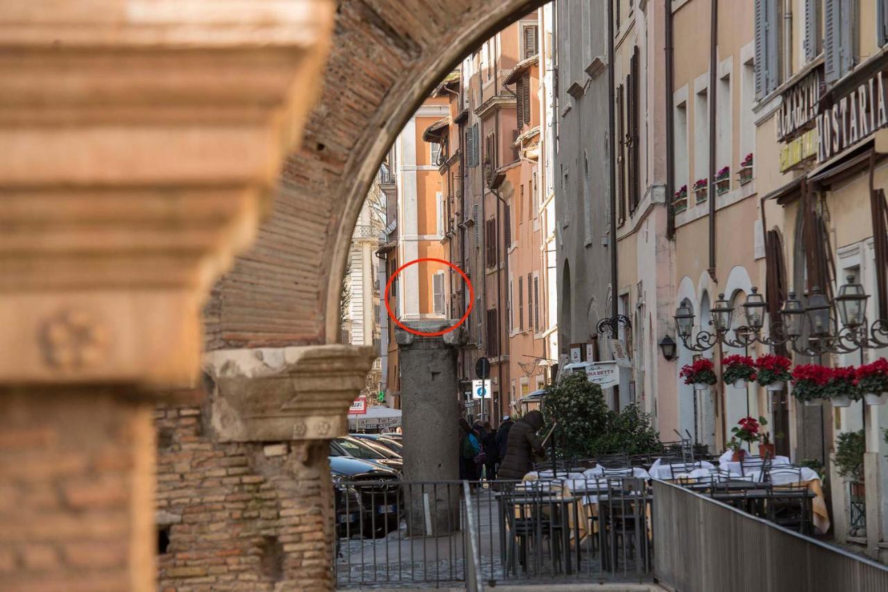 Bilocale Nel Cuore Del Quartiere Ebraico Rome Extérieur photo